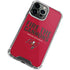 NFL Tampa Bay Buccaneers Team Motto iPhone 13 Pro Clear Case
