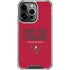 NFL Tampa Bay Buccaneers Team Motto iPhone 15 Pro Clear Case