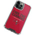 NFL Tampa Bay Buccaneers Team Motto iPhone 14 Pro Max Clear Case