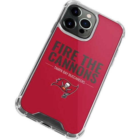 NFL Tampa Bay Buccaneers Team Motto iPhone 15 Pro Max Clear Case