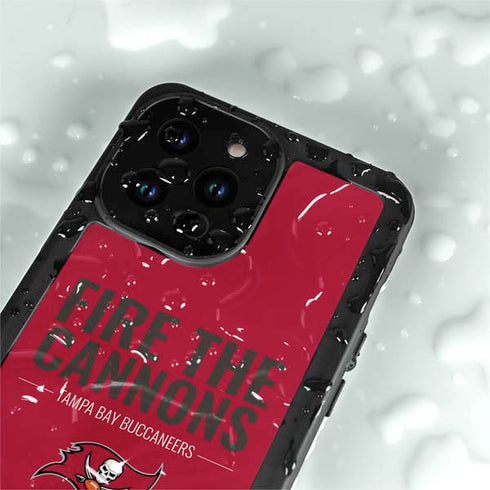 NFL Tampa Bay Buccaneers Team Motto iPhone 14 Pro Waterproof Case