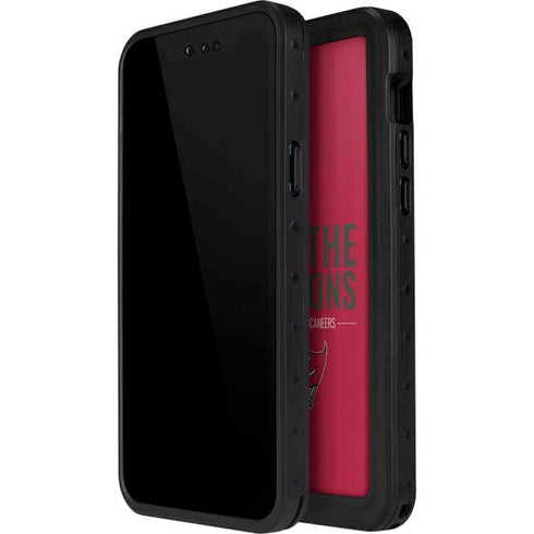 NFL Tampa Bay Buccaneers Team Motto iPhone 15 Waterproof Case