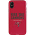 NFL Tampa Bay Buccaneers Team Motto iPhone XS Pro Case