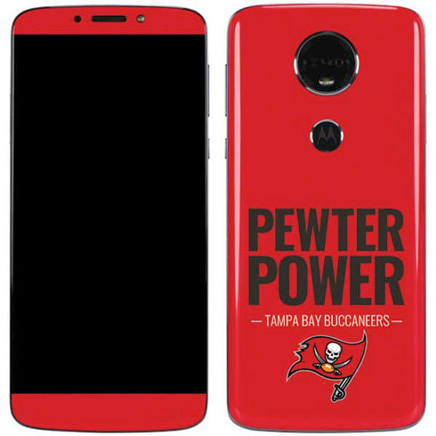 NFL Tampa Bay Buccaneers Team Motto Moto E5 Plus Skin