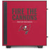 NFL Tampa Bay Buccaneers Team Motto NZXT H510 Compact ATX Mid-Tower Case Skin