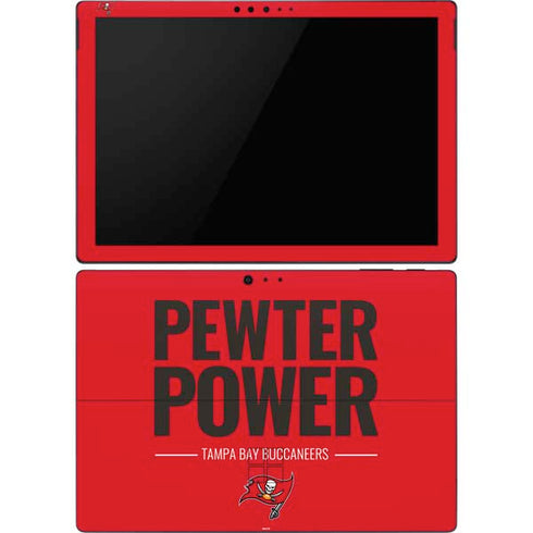 NFL Tampa Bay Buccaneers Team Motto Surface Pro 6 Skin