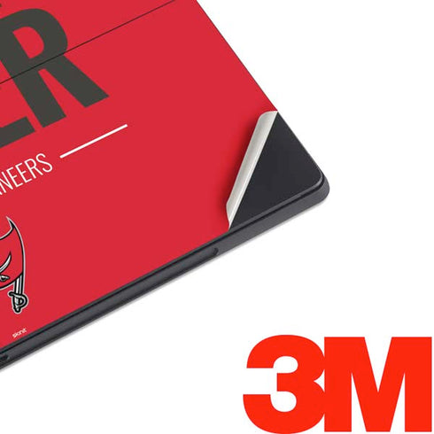 NFL Tampa Bay Buccaneers Team Motto Surface Pro 6 Skin