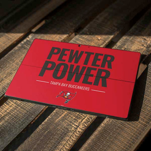 NFL Tampa Bay Buccaneers Team Motto Surface Pro 7 Skin