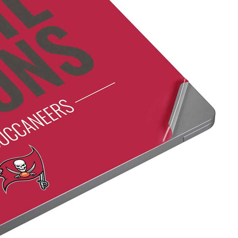 NFL Tampa Bay Buccaneers Team Motto Universal Laptop 14in (11.4 x 8.2in) Skin