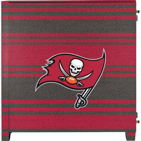 NFL Tampa Bay Buccaneers Trailblazer Corsair 4000D Tempered Glass Mid-Tower ATX Case Skin