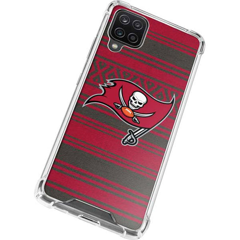 NFL Tampa Bay Buccaneers Trailblazer Galaxy A12 Clear Case