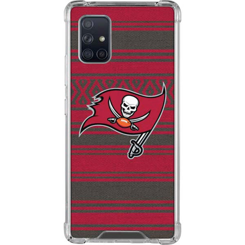 NFL Tampa Bay Buccaneers Trailblazer Galaxy A71 5G Clear Case