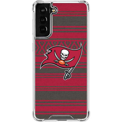 NFL Tampa Bay Buccaneers Trailblazer Galaxy S21 FE Clear Case