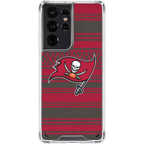 NFL Tampa Bay Buccaneers Trailblazer Galaxy S21 Ultra 5G Clear Case