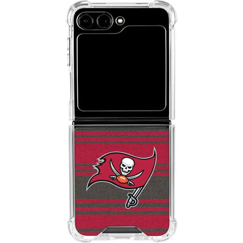 NFL Tampa Bay Buccaneers Trailblazer Galaxy Z Flip5 5G Clear Case