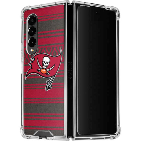NFL Tampa Bay Buccaneers Trailblazer Galaxy Z Fold4 5G Clear Case