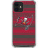 NFL Tampa Bay Buccaneers Trailblazer iPhone 12 Mini Clear Case