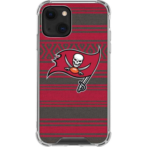 NFL Tampa Bay Buccaneers Trailblazer iPhone 13 Mini Clear Case