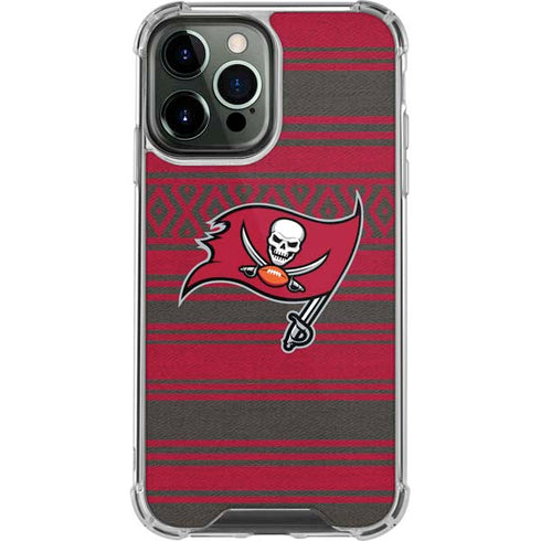 NFL Tampa Bay Buccaneers Trailblazer iPhone 13 Pro Max Clear Case