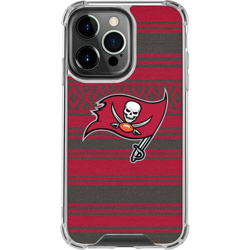 NFL Tampa Bay Buccaneers Trailblazer iPhone 15 Pro Clear Case