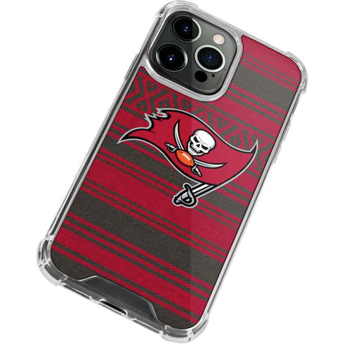 NFL Tampa Bay Buccaneers Trailblazer iPhone 14 Pro Clear Case