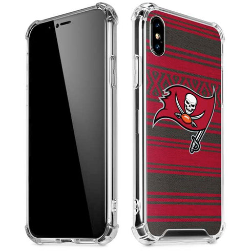 NFL Tampa Bay Buccaneers Trailblazer iPhone XS Max Clear Case