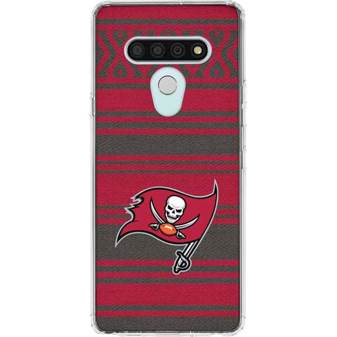 NFL Tampa Bay Buccaneers Trailblazer LG Stylo 6 Clear Case