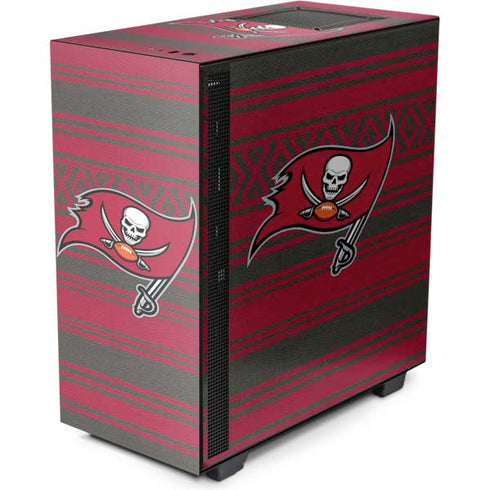 NFL Tampa Bay Buccaneers Trailblazer NZXT H510 Compact ATX Mid-Tower Case Skin