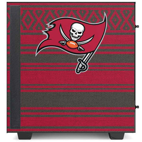 NFL Tampa Bay Buccaneers Trailblazer NZXT H510 Compact ATX Mid-Tower Case Skin