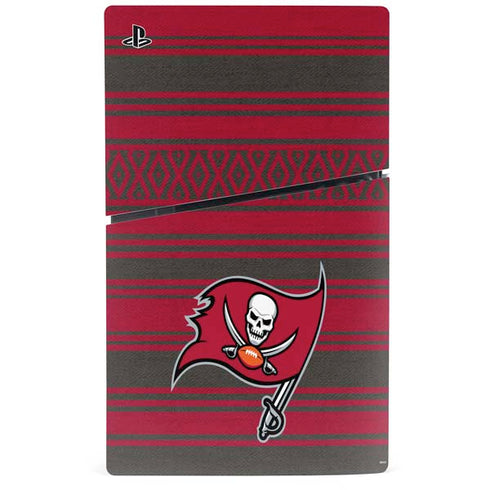NFL Tampa Bay Buccaneers Trailblazer PS5 Slim Disk Console Skin