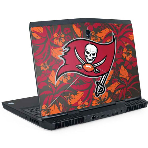 NFL Tampa Bay Buccaneers Tropical Print Dell Alienware Skin