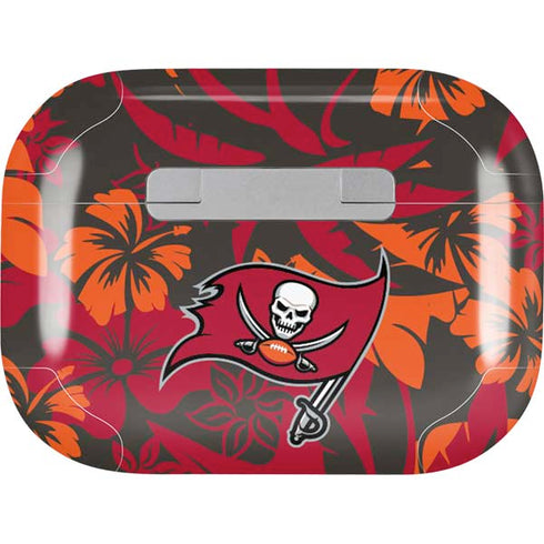 NFL Tampa Bay Buccaneers Tropical Print Apple AirPods Pro Skin