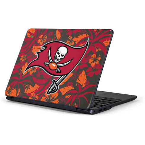 NFL Tampa Bay Buccaneers Tropical Print Samsung Chromebook Skin