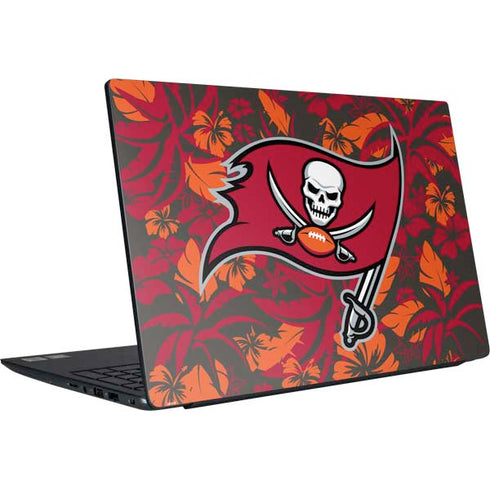 NFL Tampa Bay Buccaneers Tropical Print Dell Vostro Skin