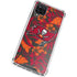 NFL Tampa Bay Buccaneers Tropical Print Galaxy A12 Clear Case