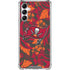 NFL Tampa Bay Buccaneers Tropical Print Galaxy A14 5G Clear Case
