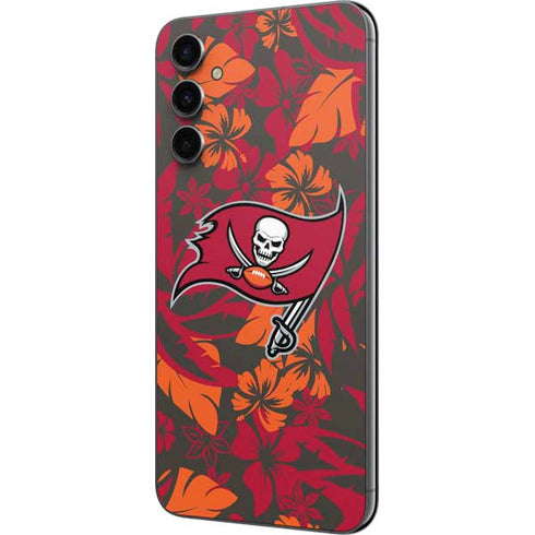 NFL Tampa Bay Buccaneers Tropical Print Galaxy A14 5G Skin