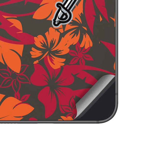 NFL Tampa Bay Buccaneers Tropical Print Galaxy A14 5G Skin