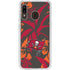 NFL Tampa Bay Buccaneers Tropical Print Galaxy A20 Clear Case