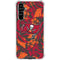 NFL Tampa Bay Buccaneers Tropical Print Galaxy A54 5G Clear Case