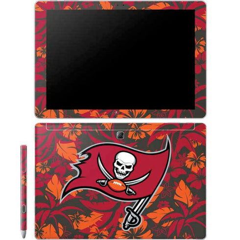 NFL Tampa Bay Buccaneers Tropical Print Galaxy Book 12in Skin