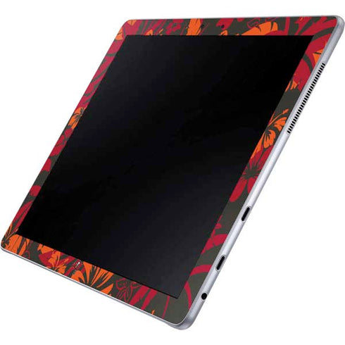 NFL Tampa Bay Buccaneers Tropical Print Galaxy Book 12in Skin