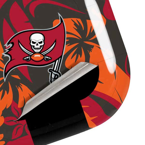 NFL Tampa Bay Buccaneers Tropical Print Galaxy Buds Pro Skin