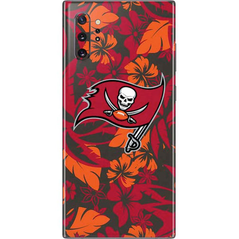 NFL Tampa Bay Buccaneers Tropical Print Galaxy Note 10 Plus Skin