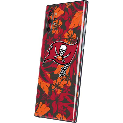 NFL Tampa Bay Buccaneers Tropical Print Galaxy Note 10 Plus Skin