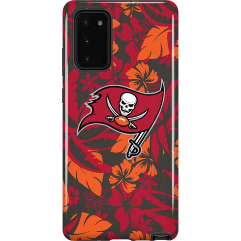 NFL Tampa Bay Buccaneers Tropical Print Galaxy Note20 5G Pro Case