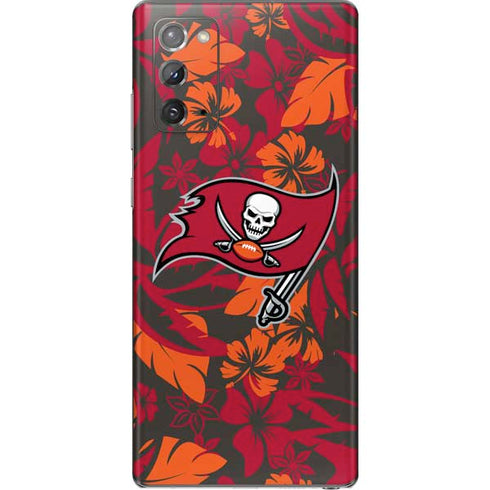 NFL Tampa Bay Buccaneers Tropical Print Galaxy Note20 5G Skin