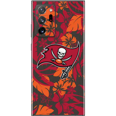 NFL Tampa Bay Buccaneers Tropical Print Galaxy Note20 Ultra 5G Skin