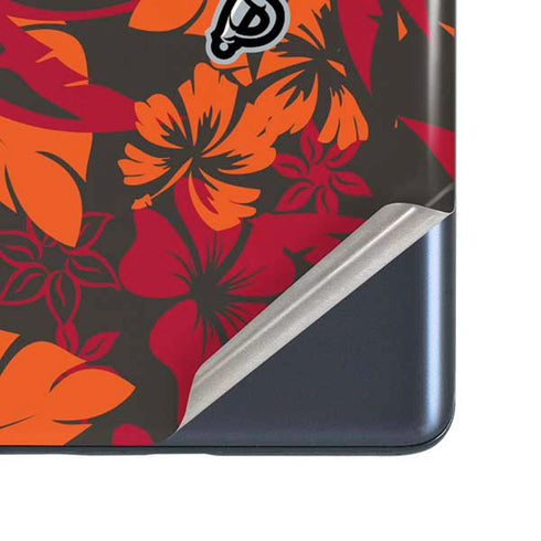 NFL Tampa Bay Buccaneers Tropical Print Galaxy S20 Fan Edition Skin