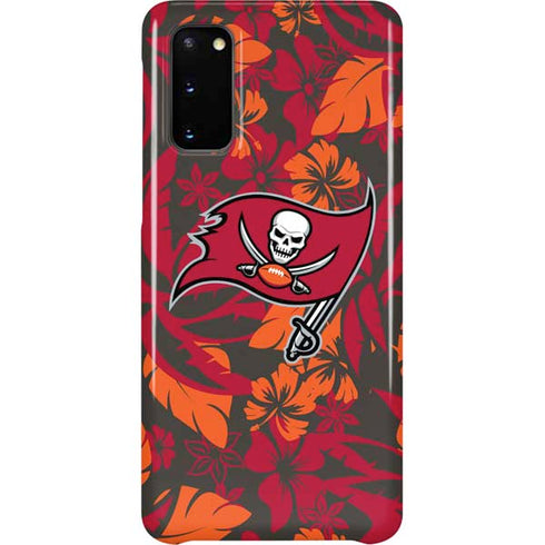 NFL Tampa Bay Buccaneers Tropical Print Galaxy S20 Lite Case